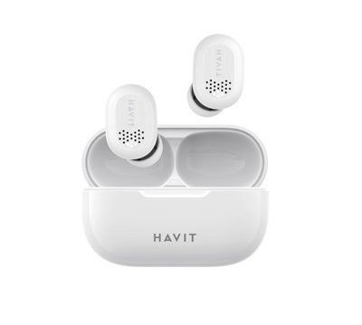 Dëgjuese Havit TW925 - TWS wireless, të bardha
