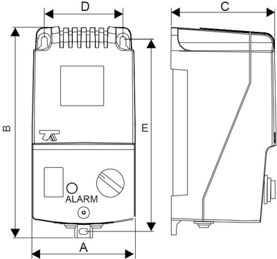 Regullator shpejtësie Breve ARW14.0/S, 14A, IP54, i bardhë