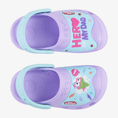 Pantofla për fëmijë Coqui MAXI, vjollcë