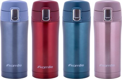 Termus Kamille KM-2087, 320 ml, çelik inoks, me shumë ngjyra