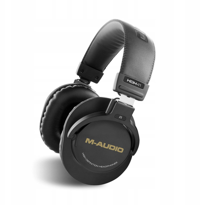 Pako prodhimi muzike M-Audio M-Track Duo HD Producer Pack, ndërfaqe audio USB, mikrofon dhe kufje studio, e zezë