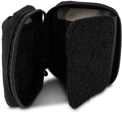 Футрола EDC Böker Plus Hamburger Pouch, Cordura 500D, џеб со патент, црна