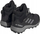 Këpucë trekking për kalamoj Adidas Terrex Mid GTX K Jr, membranë Gore Tex, taban Continental, të zeza
