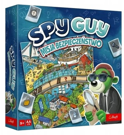 Lojë tavoline Trefl Spy Guy Mission Safety, familjare, edukative, shumëngjyrëshe