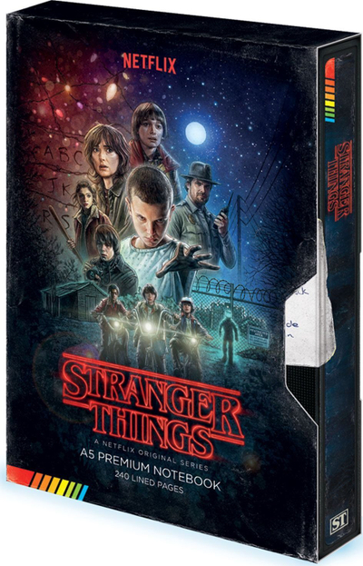 Fletore Stranger Things VHS Season One, A5, premium, shumngjyrëshe