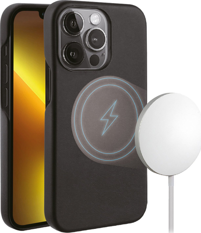 Kllëf telefoni Vivanco Mag Classic për iPhone 13 Pro Max 6.7", shkon me MagSafe, i zi