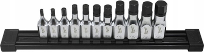 Set çelësash goditës Hikoki, 11 copë, 3/8", profil gjashtëkëndor