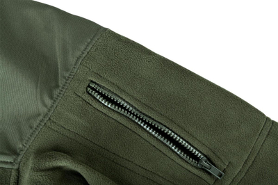 Xhaketë fleece Helikon Classic Army për meshkuj XL, ngjyrë ulliri