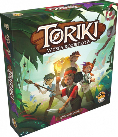 Lojë tavoline Lucky Duck Games Toriki Castaway Island, bashkëpunuese, për familje, shumëngjyrëshe