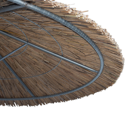 Çadër plazhi STRAW UMBRELLA HM5896, 220cm, kashte, natyrale