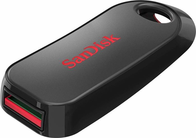 USB SanDisk Cruzer Glide, 128GB, USB 3.0, e zezë