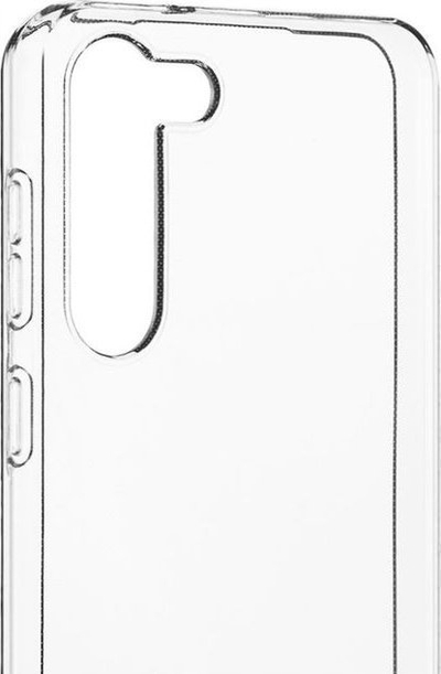 Kukull telefoni FIXED Slim AntiUV për Samsung Galaxy S23, TPU i butë, i tejdukshëm