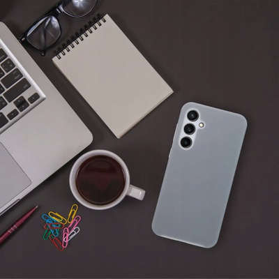 Mbulesë telefoni Candy Case për Samsung A14 5G, gri