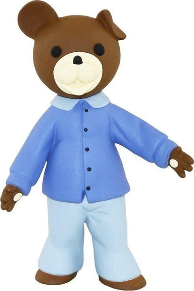 Figurë lodër Teddy Bear me pizham, 9.4 cm, për kalamaj 2+