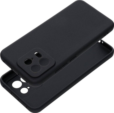 Kapak telefoni OEM Matte për Xiaomi 13, silikoni, i zi
