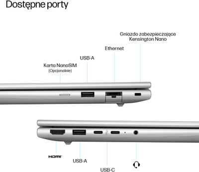 Laptop HP EliteBook 6 G1a 14, Ryzen AI 5, 16GB RAM, 512GB SSD