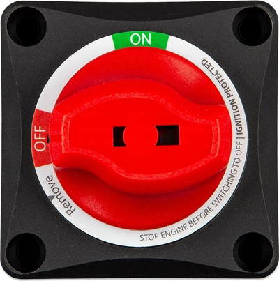 Прекинувач за батерија Victron Energy Battery Switch ON/OFF 275A, 48V, црвен