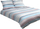 Set shtrojash Matex Premium 03, 220 x 200 cm, 3 copë, me vija blu e bezhë