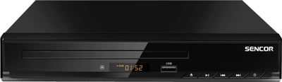 DVD плеер Sencor SDV 2513H, HDMI USB, црн