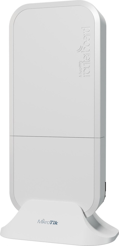 Рутер WiFi MikroTik wAP ax, Dual Band WiFi 6, 2x Gigabit Ethernet, бел