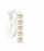 Zgjatëse elektrike Okko EX CABLE CXDB05 105B TXB5D1, 3x1.5mm², 3m, e bardhë