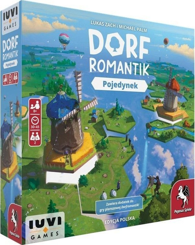 Lojë tavoline IUVI Games Dorfromantik Duel, për 2 veta, edicioni polonisht, me shumë ngjyra