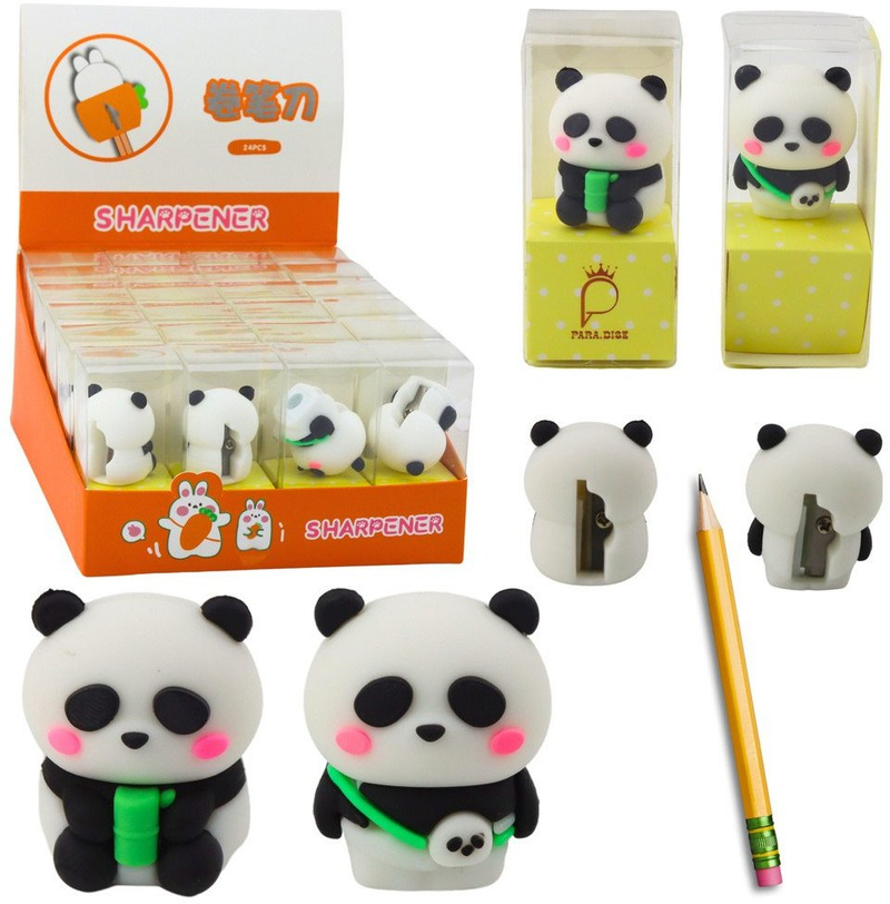 Mprehës lapsash Lean Panda 14804506, për lapsa të hollë, shumëngjyrësh