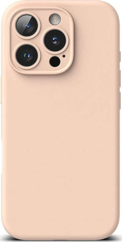 Mbrojtëse telefoni Ringke Silicone Magnetic MagSafe, për iPhone 16 Pro, silikon, Pink Sand