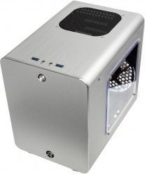 Kasë Raijintek Metis Plus, e argjendtë, Micro Tower