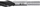 Spiral metalpunues Forte Tools, 16mm, 178mm, metalik