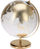 Glob dekorativ Home Styling Collection CON, Ø25 cm, plastik, i bardhë me të artë