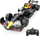 Makinë me pult RASTAR Red Bull RB18 1/18, 2.4GHz, shpejtësi 7 km/h, blu e errët