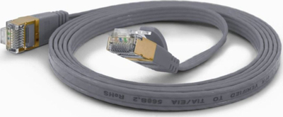 Kabllo rrjeti Wantec 7072, Cat6a F UTP, 0.2m, gri