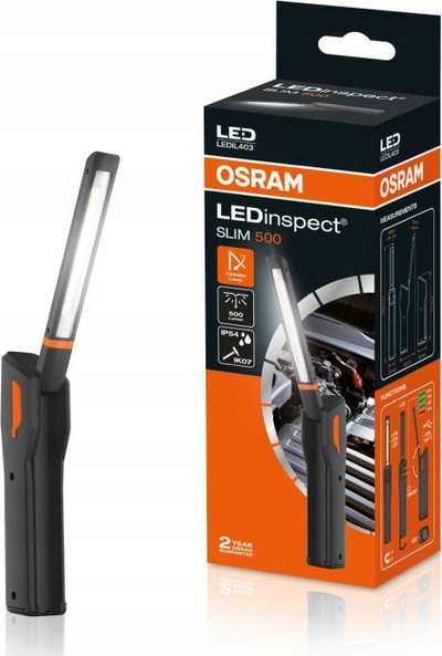 Dritë inspektimi OSRAM LEDinspect LEDIL403, LED, rikarikushme, e zezë