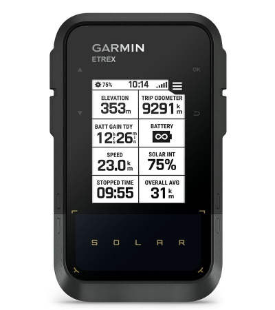 GPS dore Garmin eTrex SE Solar me sensor HRM Dual, 2.2", rezistent IPX7, zi gri