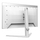 Monitor gaming Philips Evnia 6000 27M2N6501L, 26.5\", 240Hz, QHD QD OLED, i bardhë