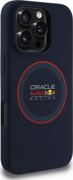 Kapak telefoni Red Bull Ring, për iPhone 16 Pro Max, MagSafe, blu e errët