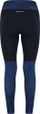 Pantallona sportive Kari Traa Fierce Pants, model i ngushtë, bel i lartë, blu e errët