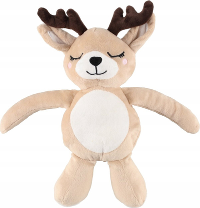 Pled dekorativ 4Living Throw and Plush Deer, 75x100 cm, shumëngjyrësh