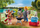 Set lodër Playmobil Family Fun 71427 Shared Barbecue, 51 pjesë, 4 10 vjeç, shumëngjyrësh