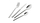 Set tenxheresh Zwilling, çelik inox 18/10, shumë pjesë, argjendtë