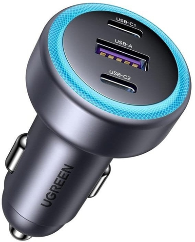 Karikues makine Ugreen EC307, 30W, 2x USB C 1x USB, i zi