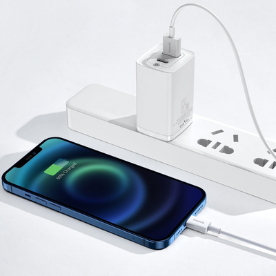 Kabllo USB Lightning Baseus Superior CALYS-A02, 1m, 2.4A, e bardhë