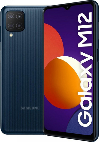 Telefon Samsung Galaxy M12 (SM-M127FZKVEUE), 6.5\", 4 GB RAM, 64 GB, Dual SIM, i zi