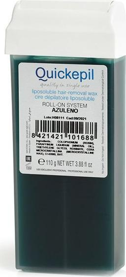 Dyll depilimi Quickepil Azulene me rrotull, 110 g, për trup