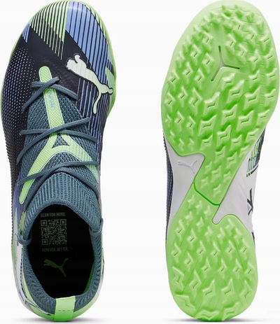 Këpucë futbolli për të rinj PUMA FUTURE 7 MATCH TT, nr 24.5, për bar artificial, gri