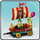 Set lodër Lego Disney Celebration Train 43212, tren parade, 4+ vjeç, shumëngjyrësh