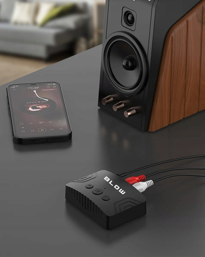 Transmetues Bluetooth Blow BT 5.3, AUX 3.5mm, 2xRCA USB, i zi