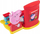 Set loje Peppa Pig Post Office, me gjëra poste, për kalamaj 3+