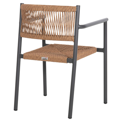 Karrige Ster prej alumini 55,5x53x78Hcm (HM5786.12), bezhë